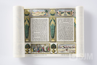 M2006_027_001 ii.jpg; M2006/027:001; ; Megillah Esther scrolls